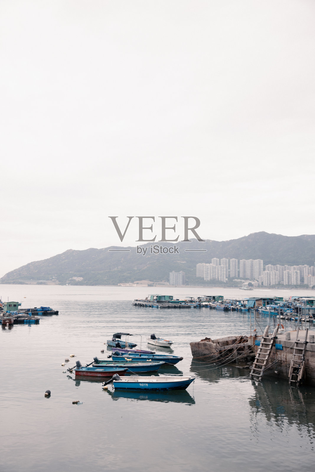 大湾区内可持续发展的天际线及香港地区照片摄影图片