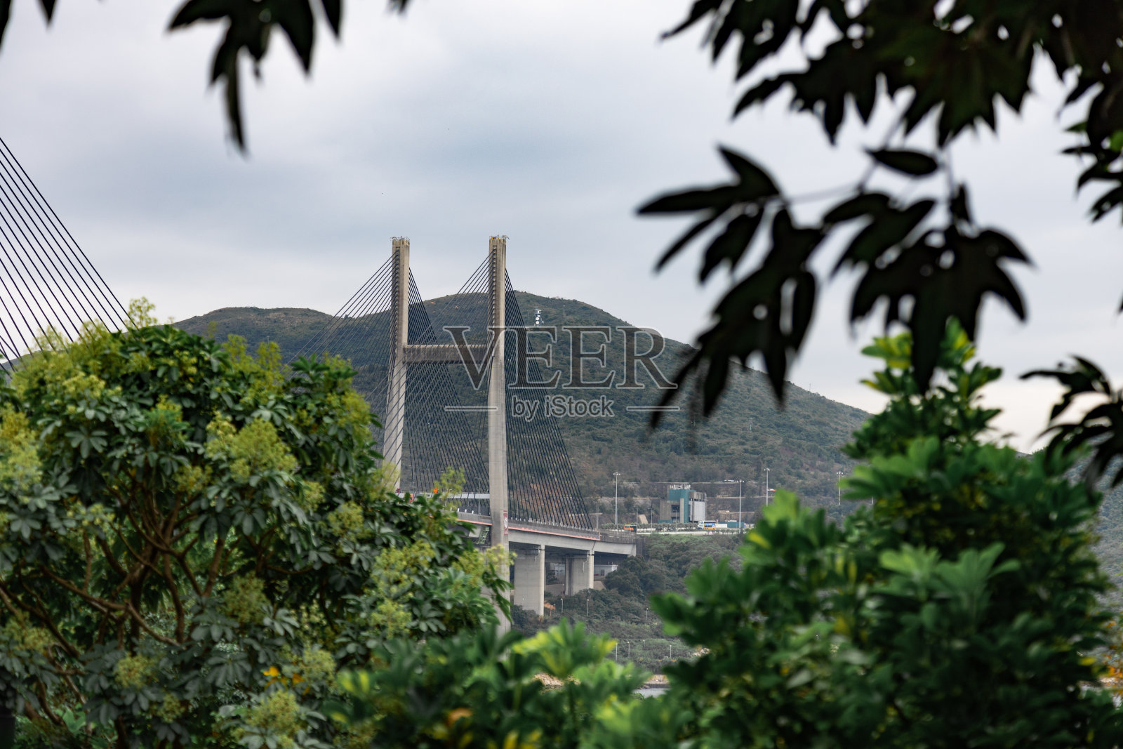 大湾区内可持续发展的天际线及香港地区照片摄影图片