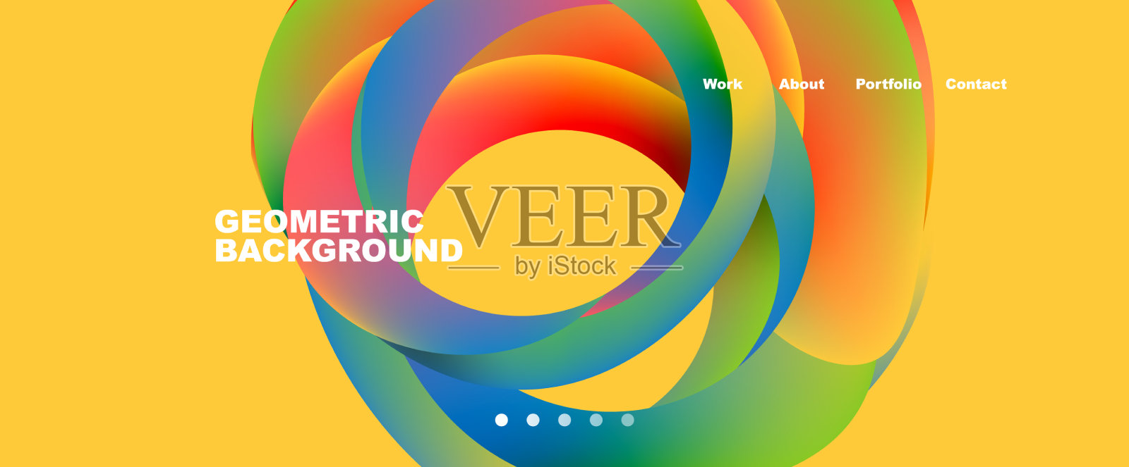 流体形状抽象背景插画图片素材