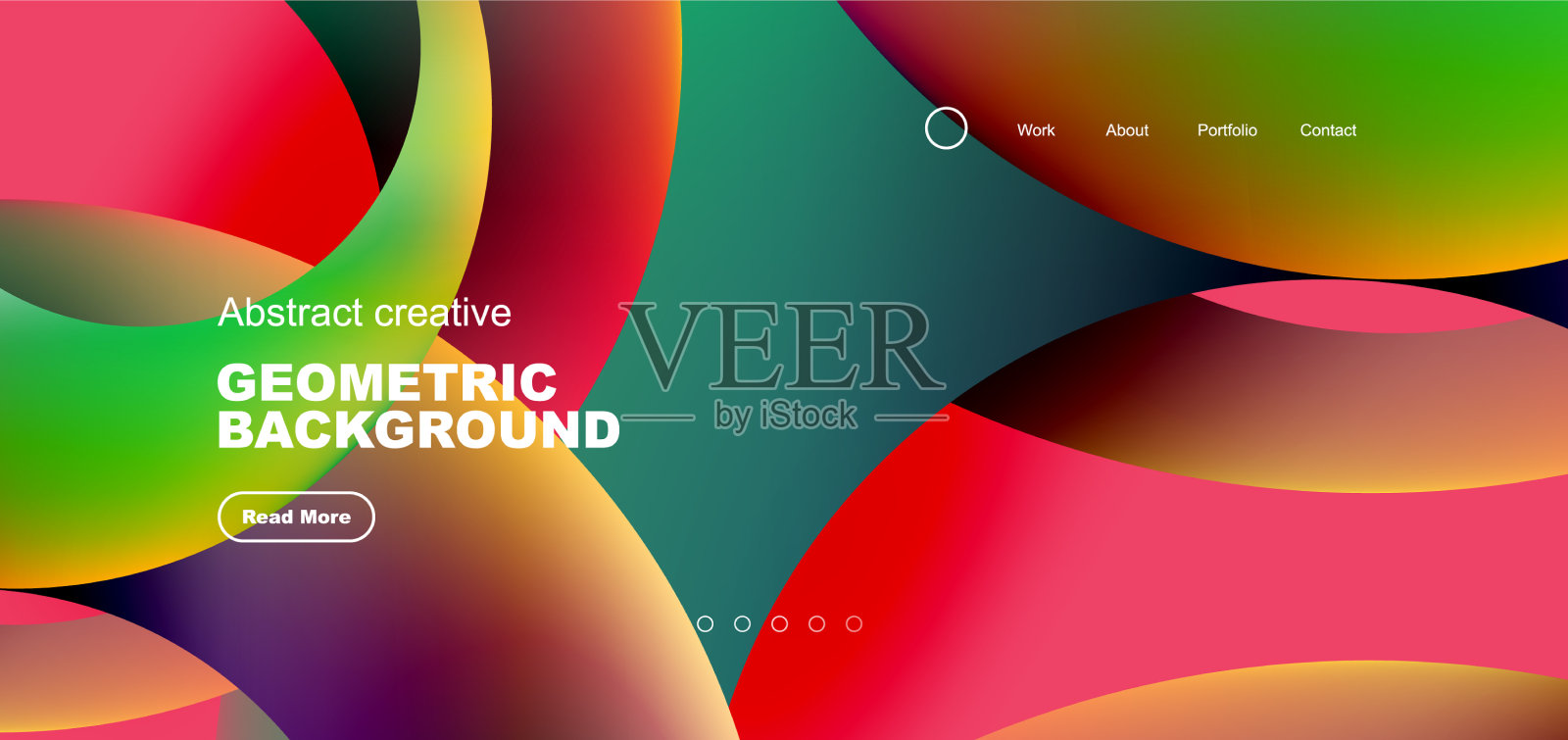 圆圈最小抽象背景技术或插画图片素材