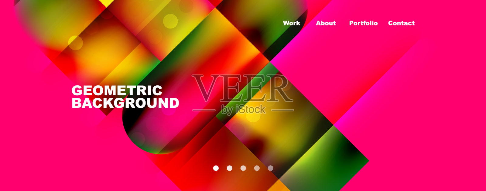 方块和线条动态速度抽象插画图片素材