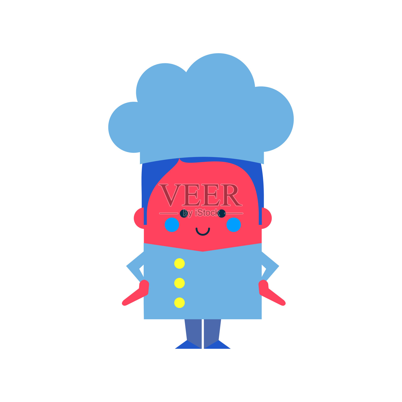 插图的厨师-生活方式事实态度设计插画图片素材