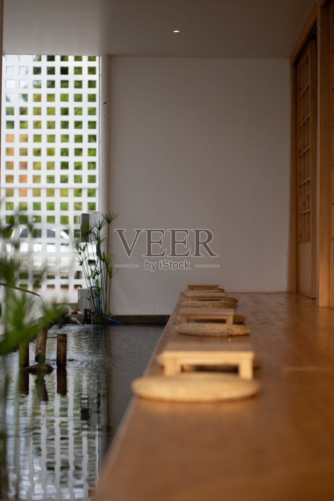 日式咖啡厅照片摄影图片