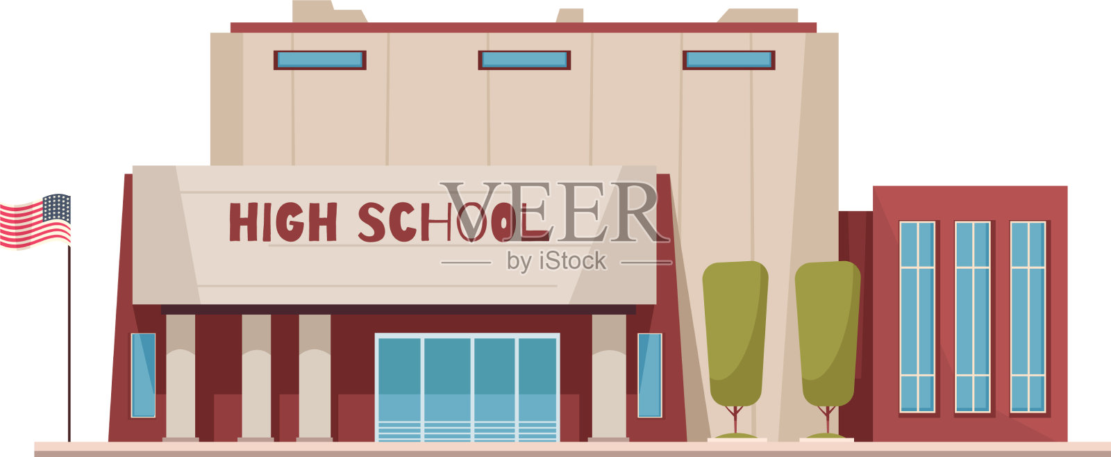 高中建筑设计元素图片