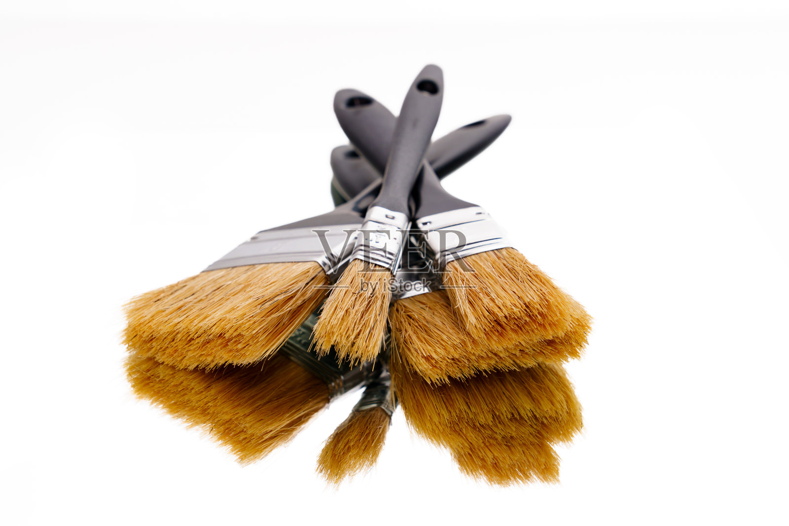 用于上色的刷子，用于在镜面上作画照片摄影图片