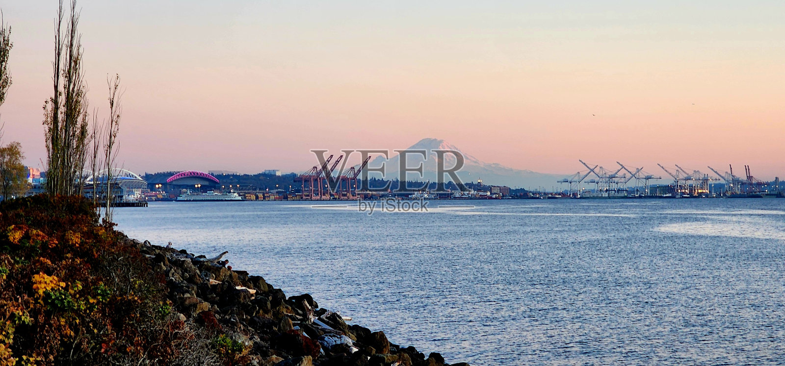 粉红色的天堂照片摄影图片