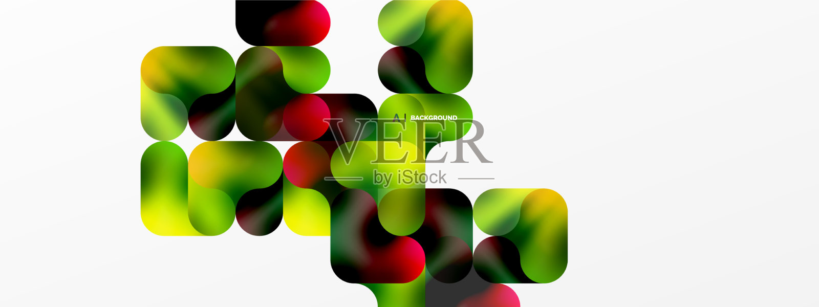 圆形和圆形几何抽象插画图片素材