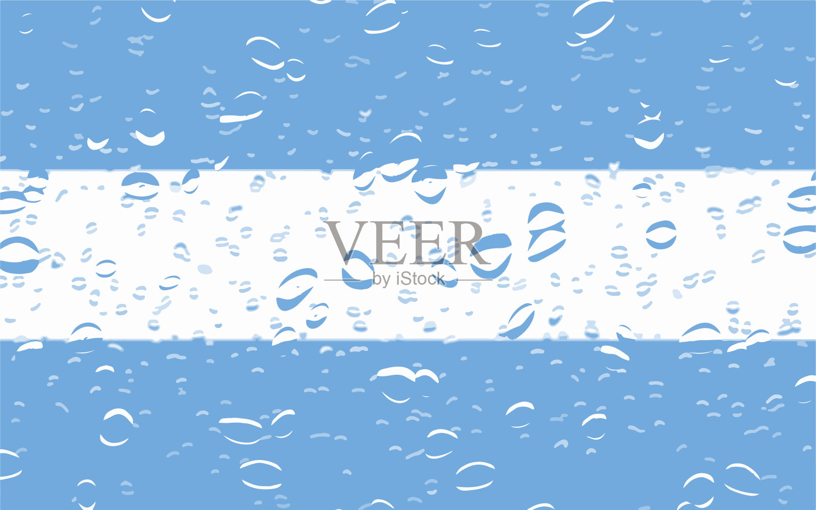 浅蓝色和白色图案平面设计背景为阿根廷国旗_esp插画图片素材