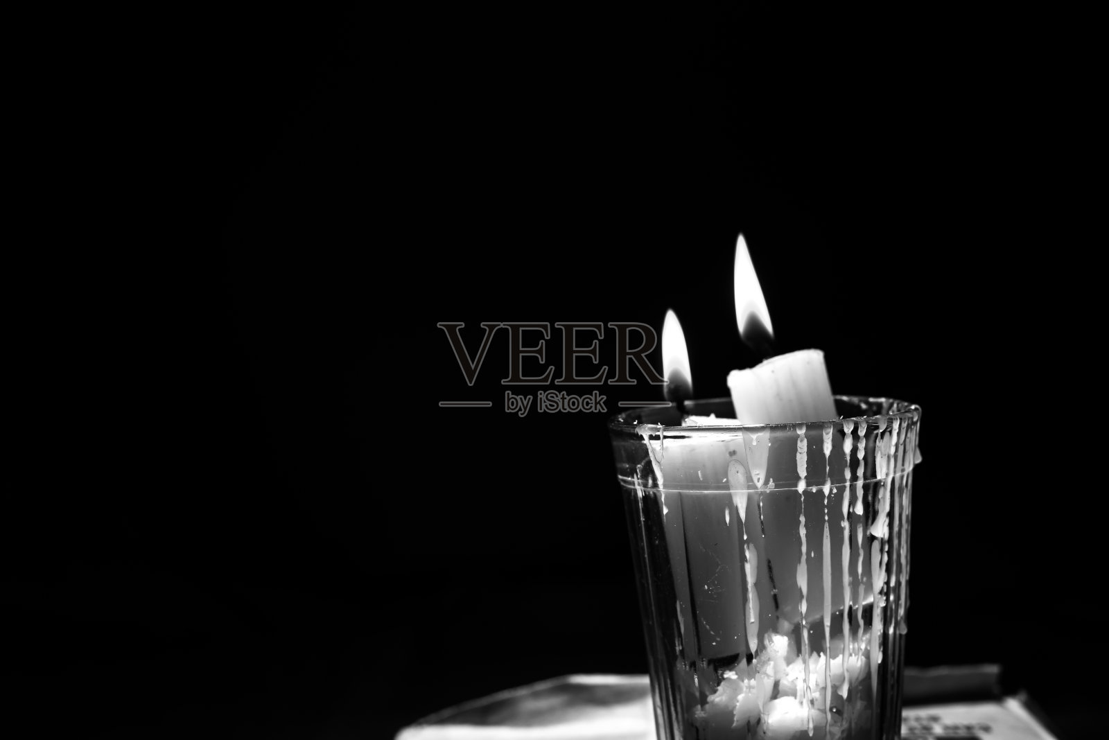 蜡烛烟照片摄影图片