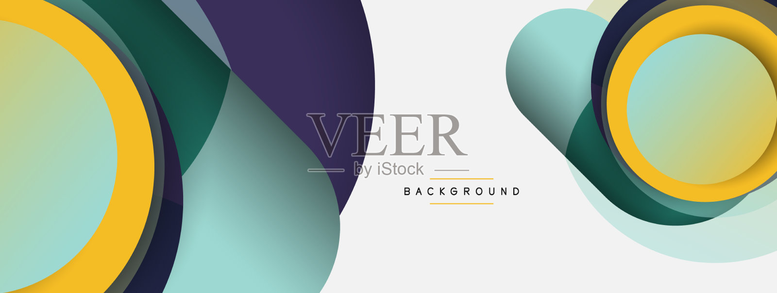 圆形形状圆圈最小几何插画图片素材