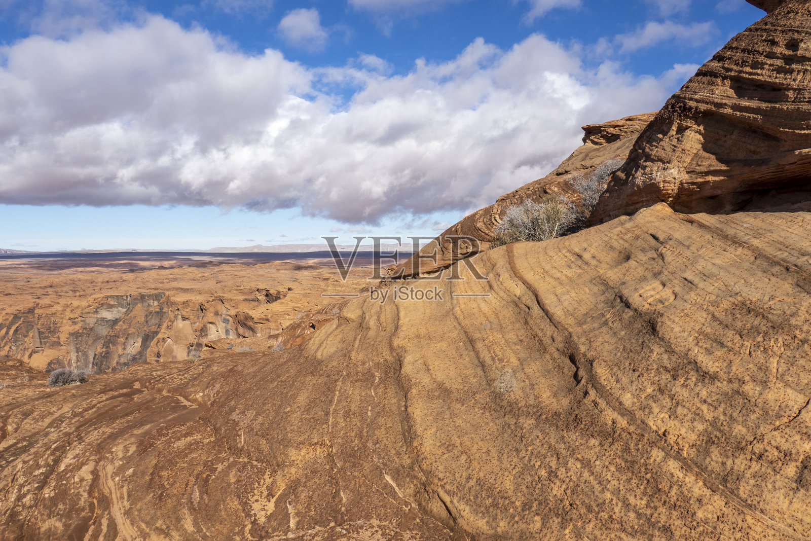 马蹄湾的冬天照片摄影图片