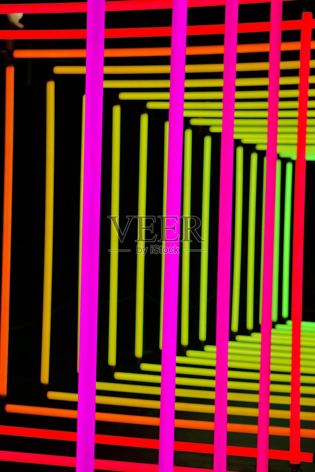 霓虹灯照片摄影图片