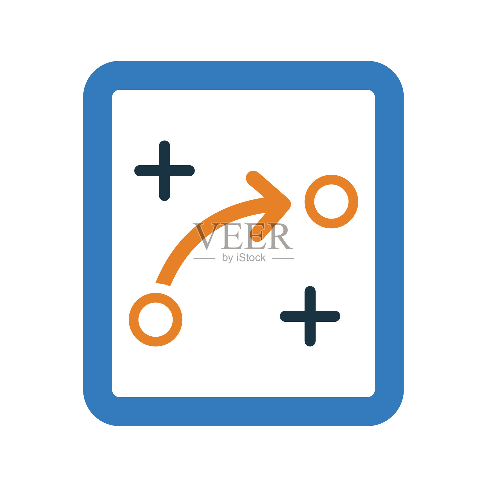 战术图标。插画图片素材