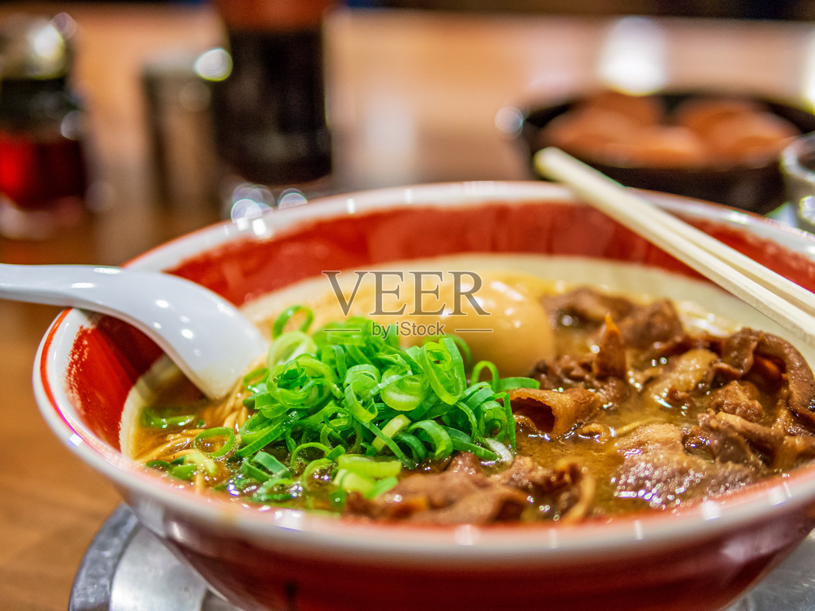 日式拉面照片摄影图片