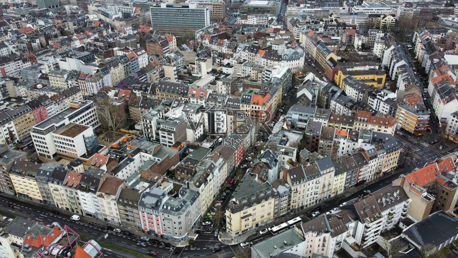 德国科隆的鸟瞰图照片摄影图片