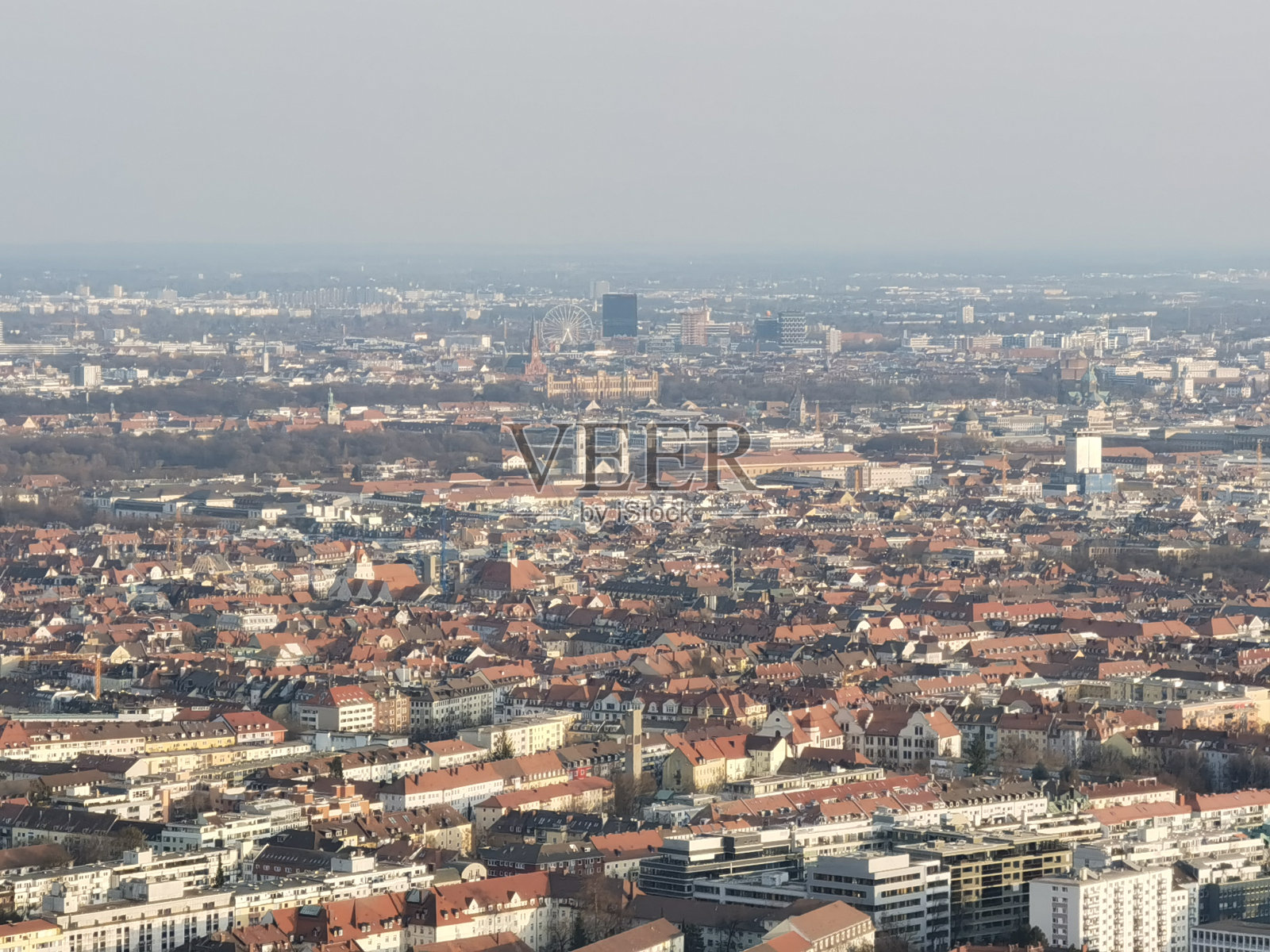德国慕尼黑的全景照片摄影图片