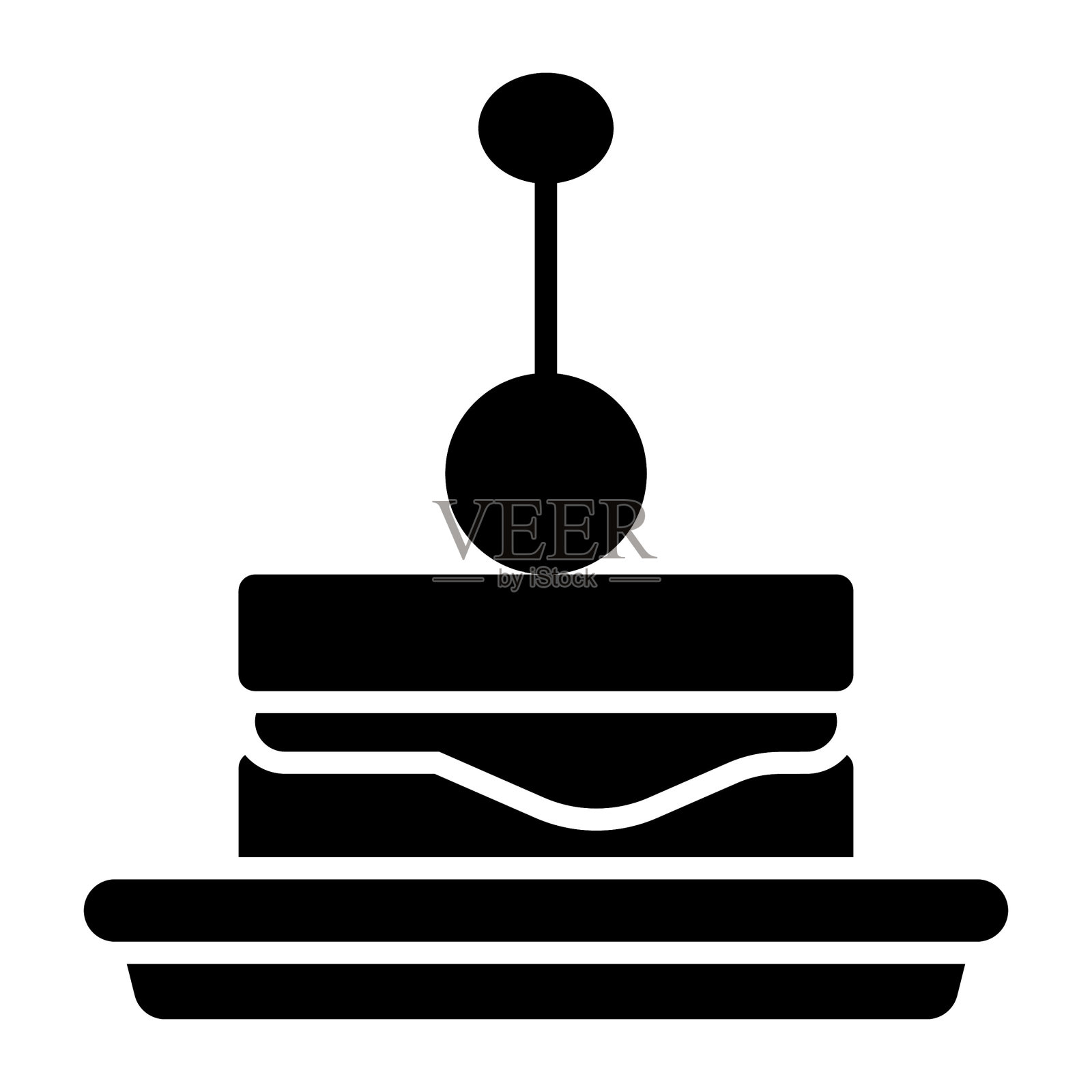 Canape矢量图标隔离在白色背景上插画图片素材