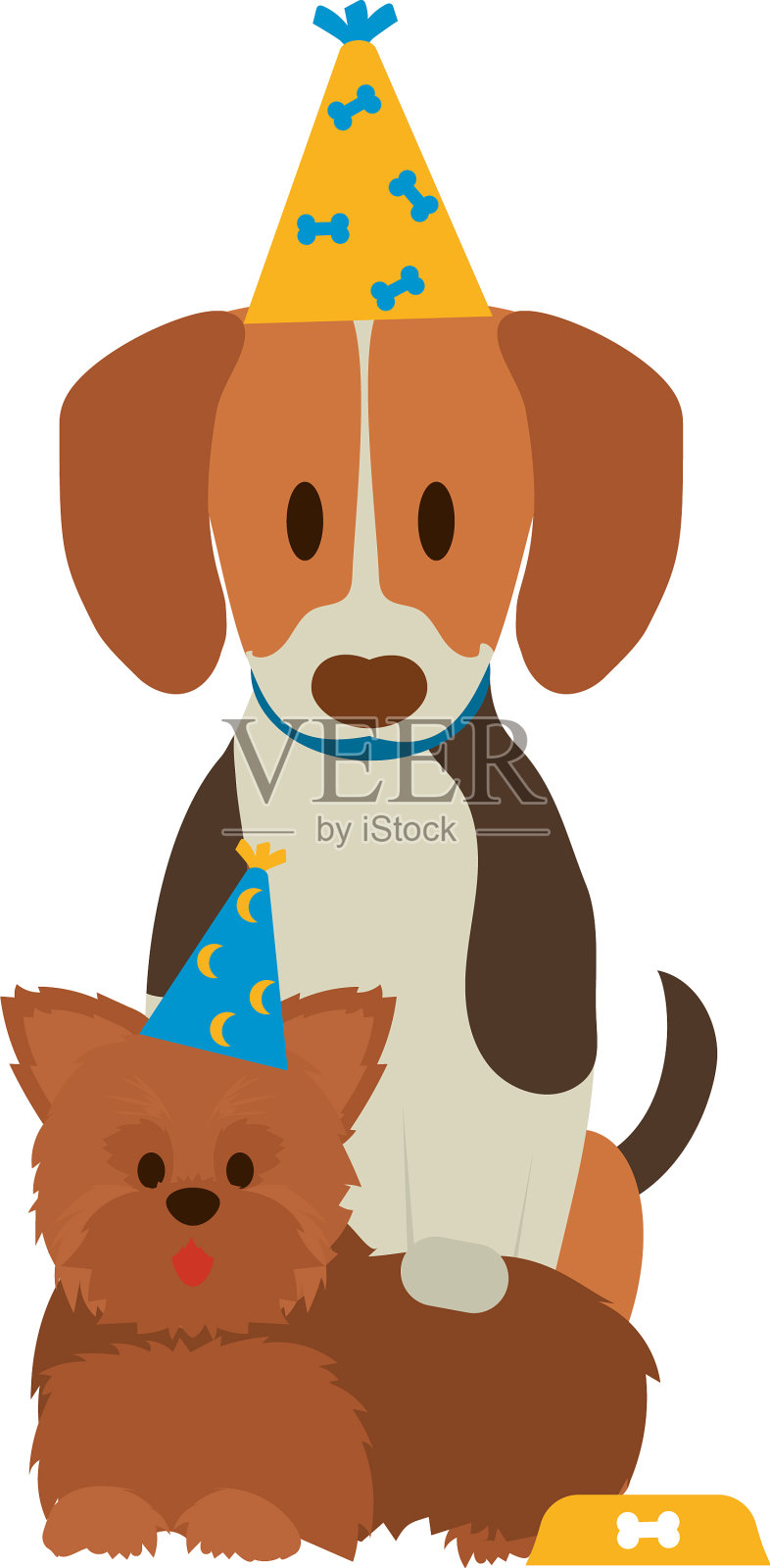 狗狗生日快乐设计元素图片