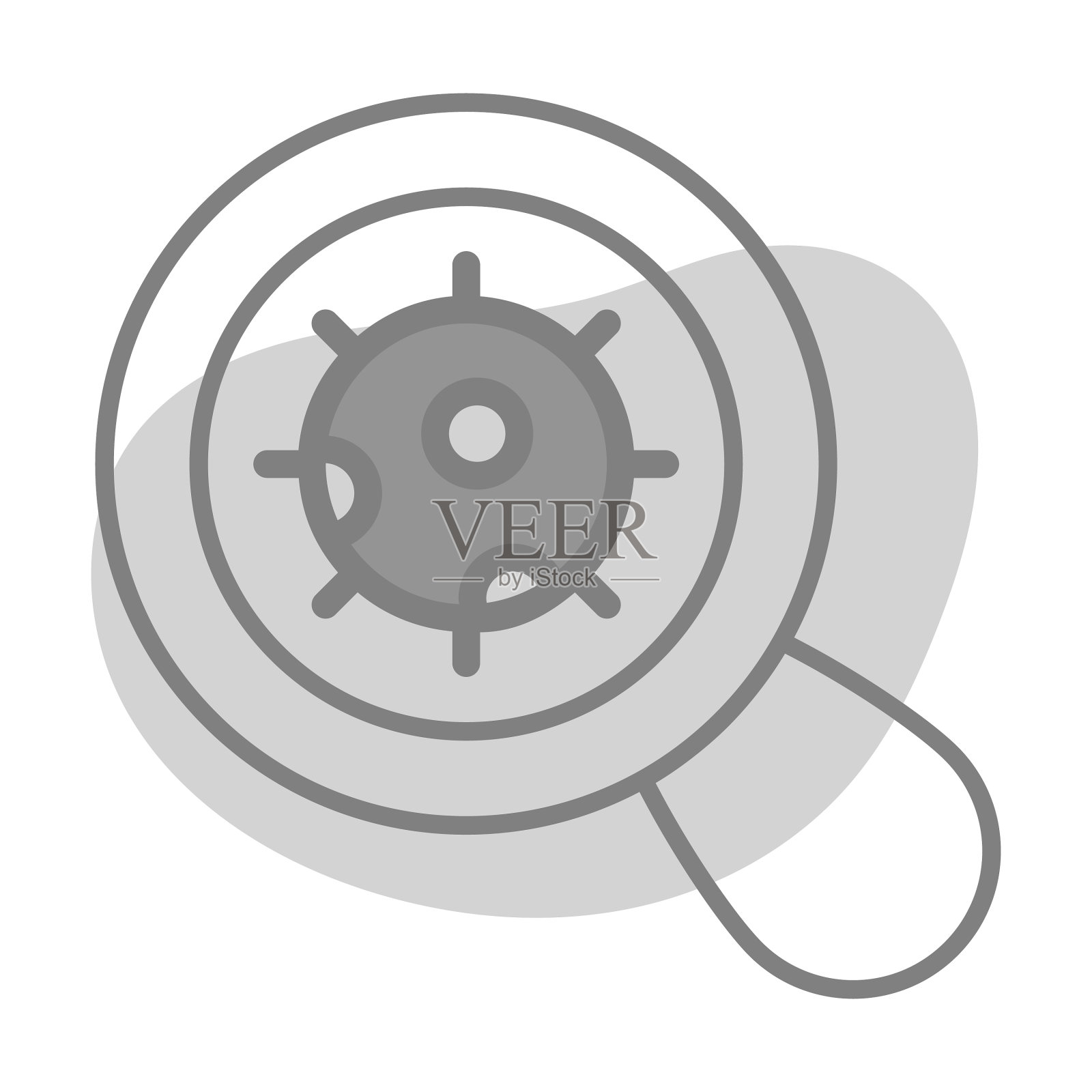 放大医疗保健医疗图形图标插画图片素材