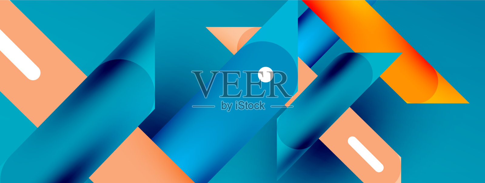 背景动态线条几何墙纸插画图片素材