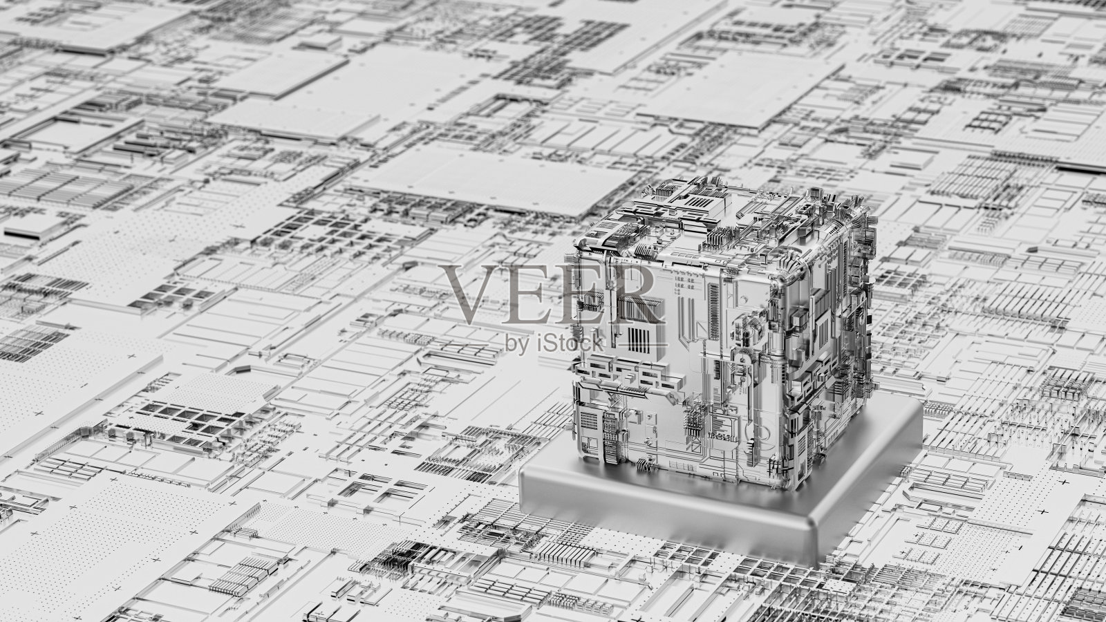 三维条子电路板照片摄影图片