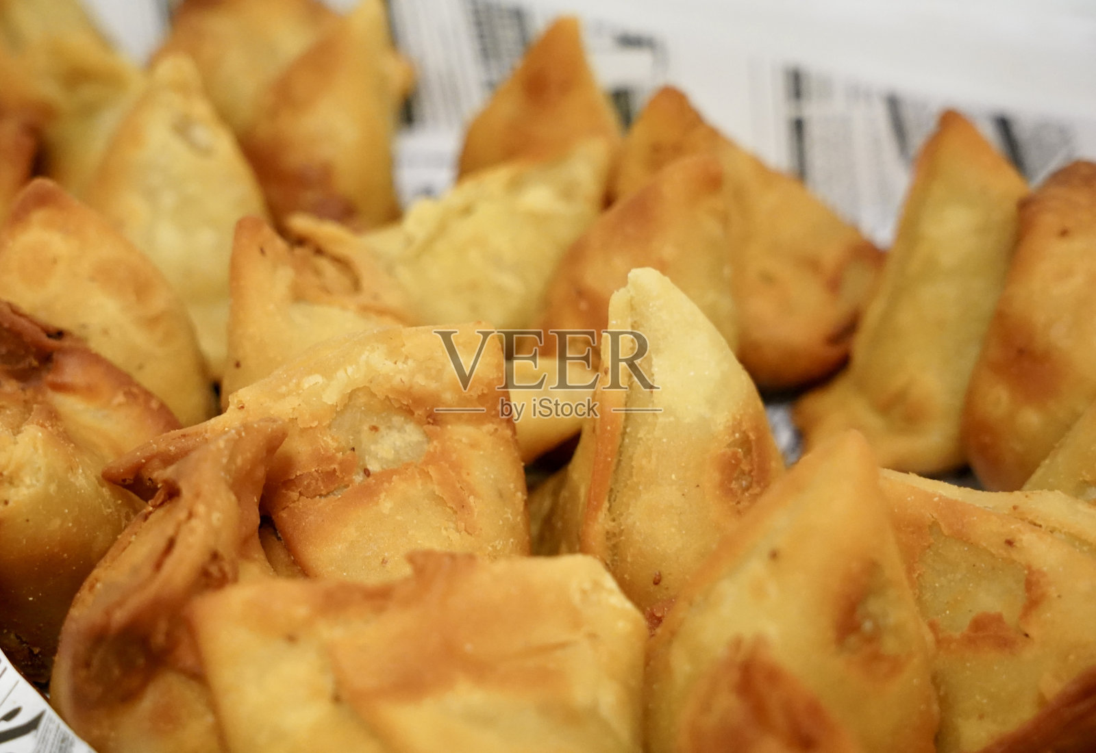 萨莫萨印度小吃照片摄影图片