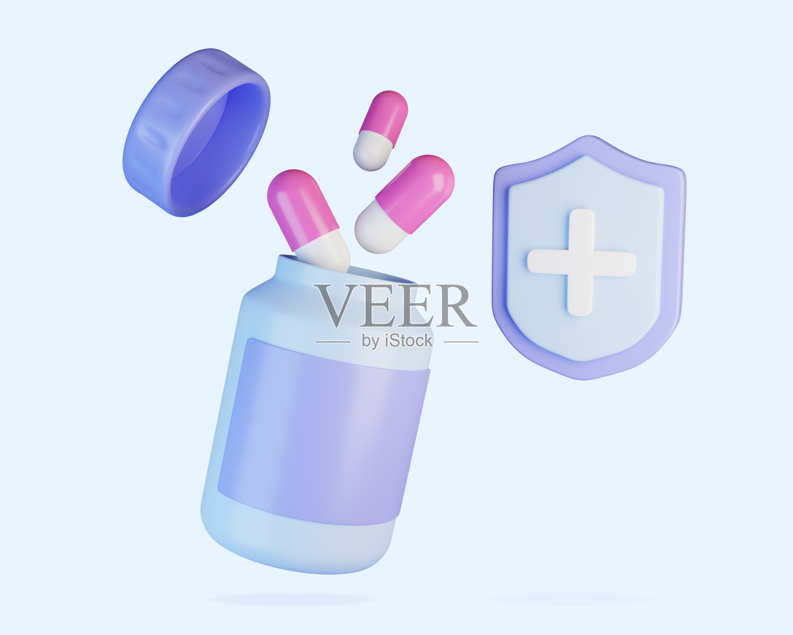 药学概念保健添加最小风格的医疗药品照片摄影图片