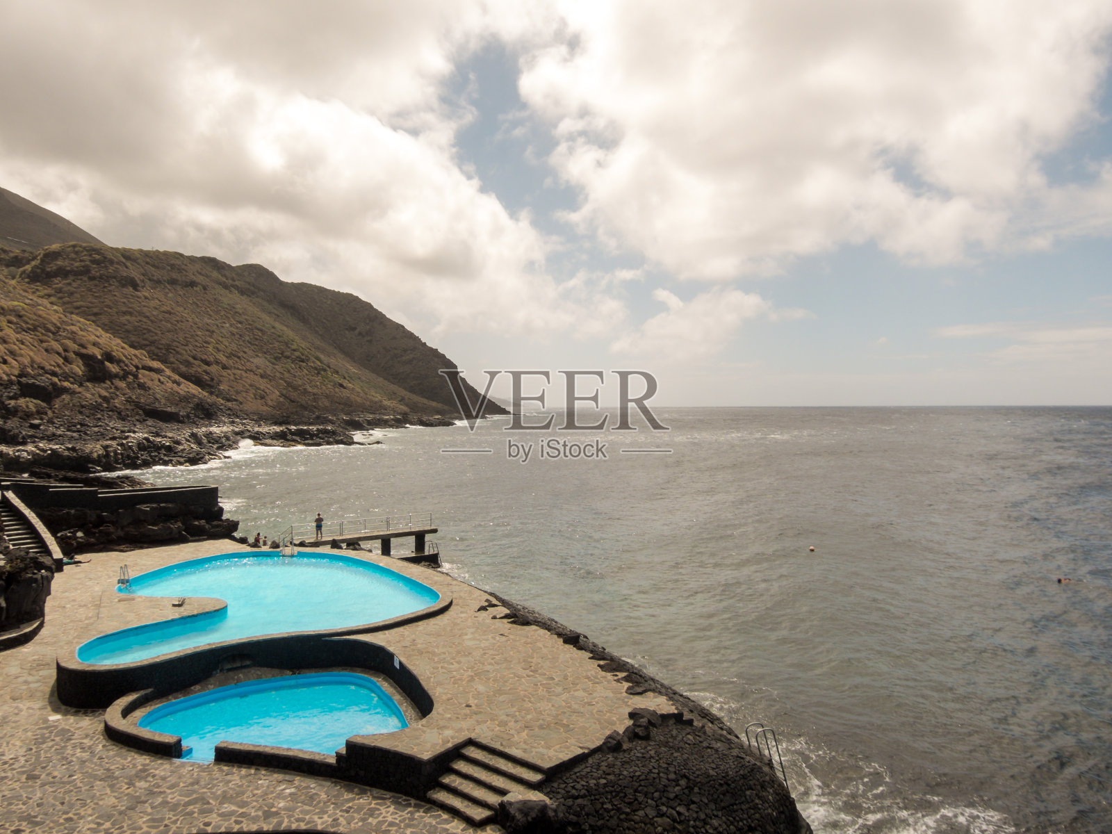 西班牙加那利岛耶罗岛景观照片摄影图片