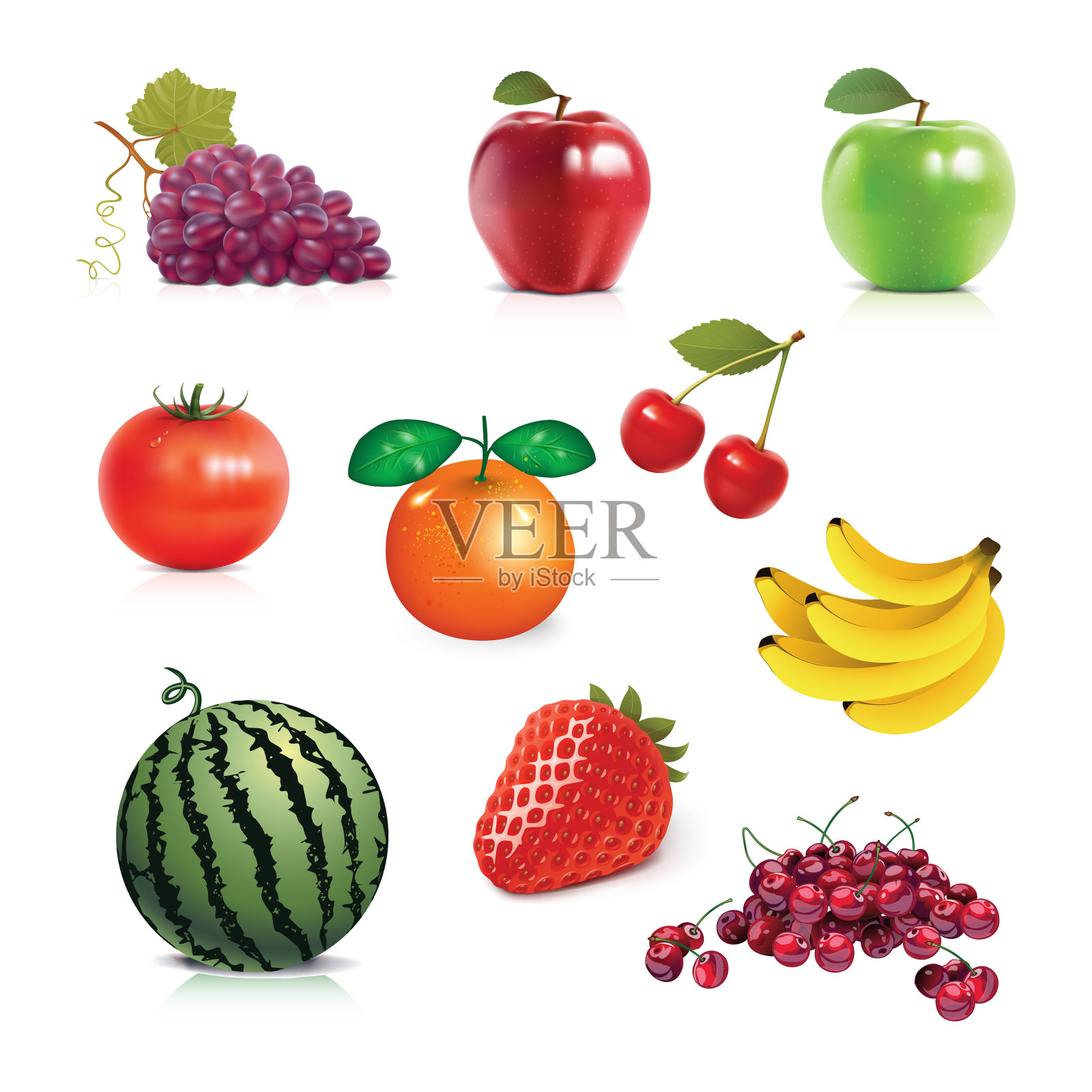 水果01插画图片素材