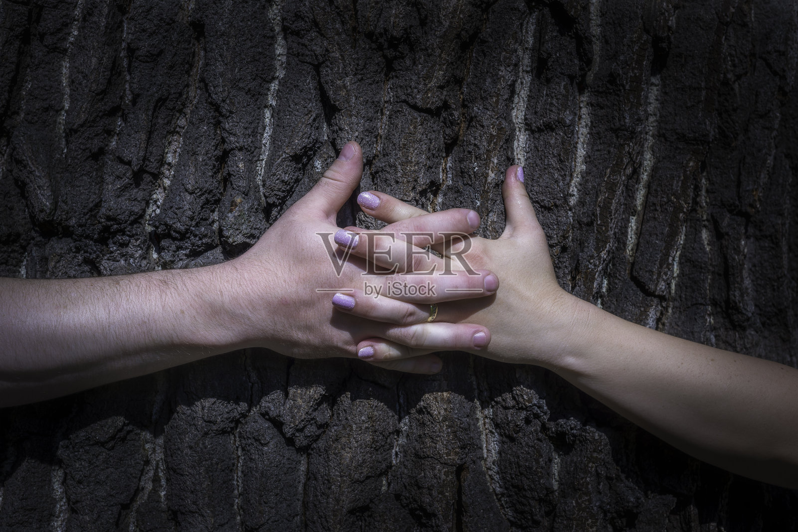 男人和女人的手照片摄影图片
