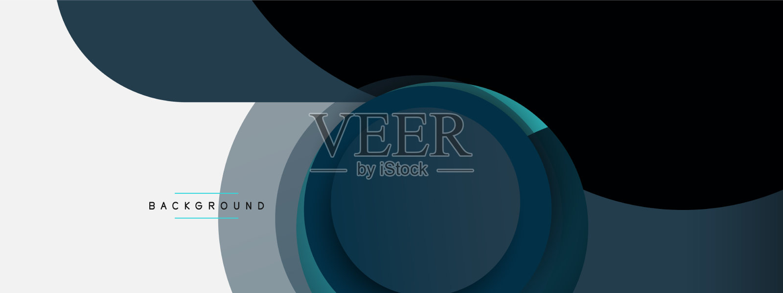 圆形和圆形的抽象背景插画图片素材