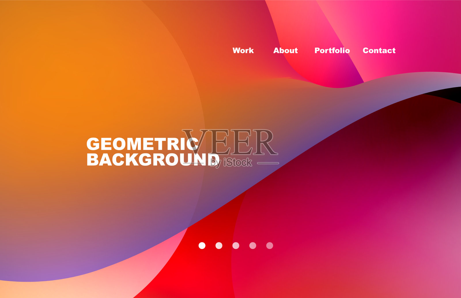 登陆页面抽象液体背景流动插画图片素材