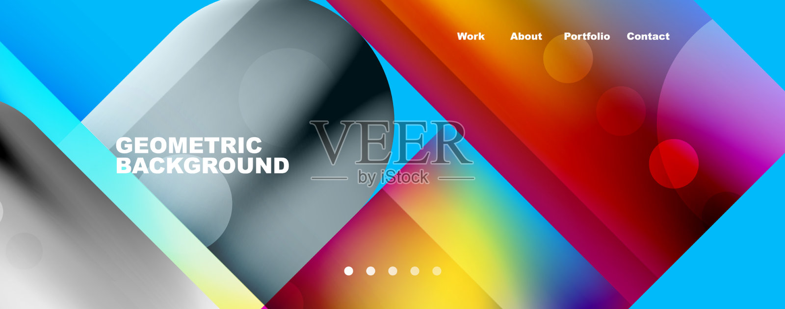 方块和线条动态速度抽象插画图片素材