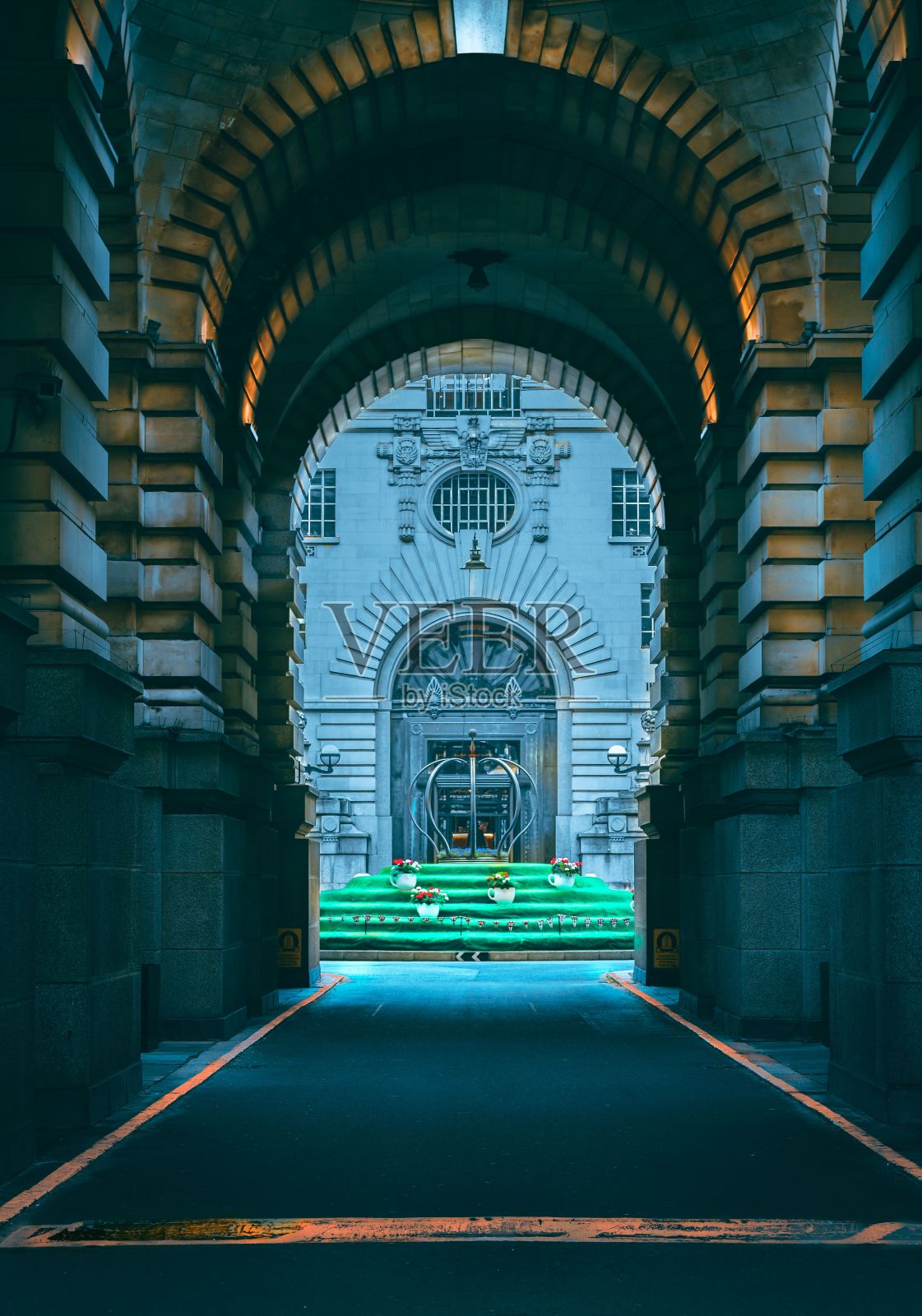 伦敦豪华酒店入口设计精美照片摄影图片