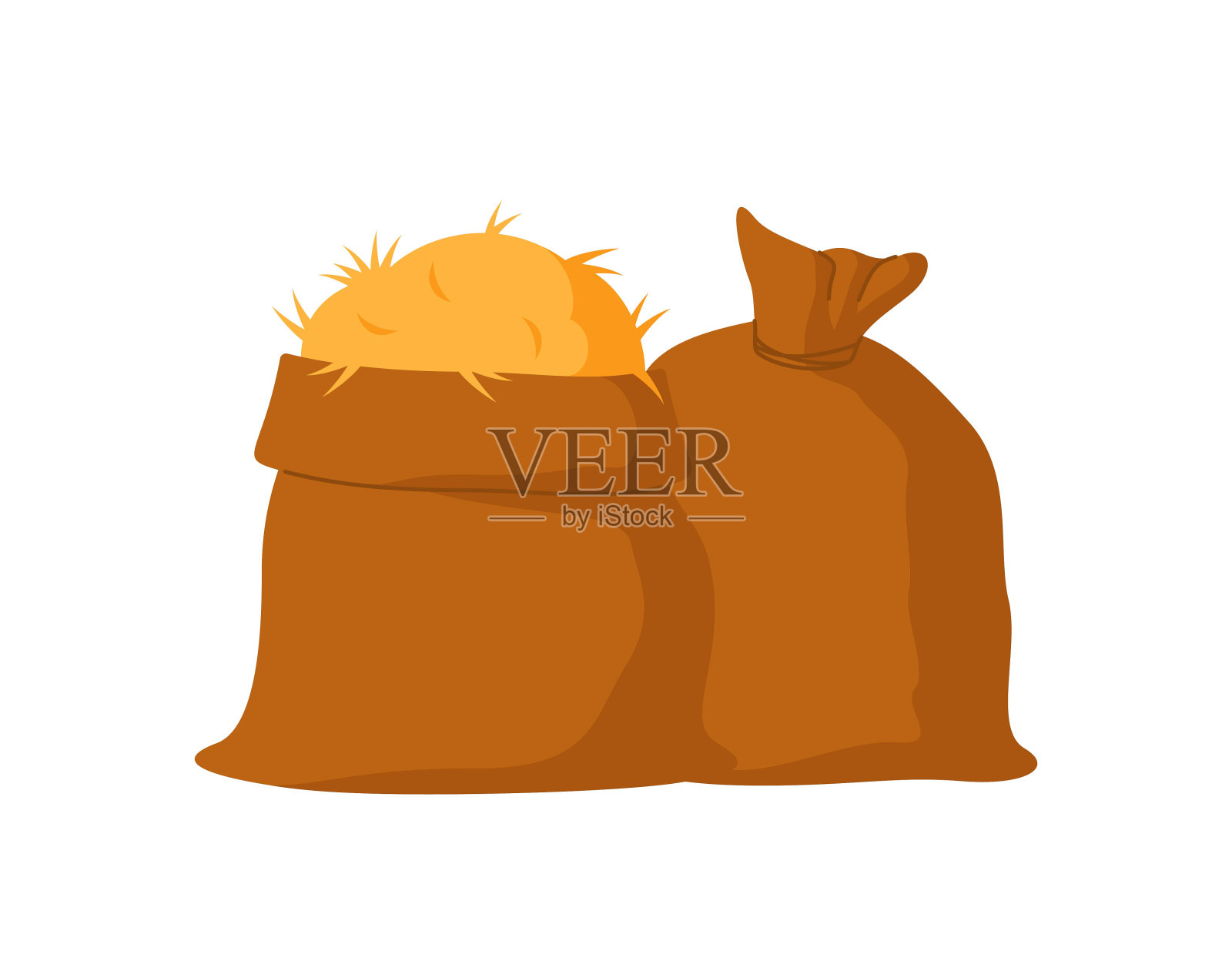 有图标的包插画图片素材