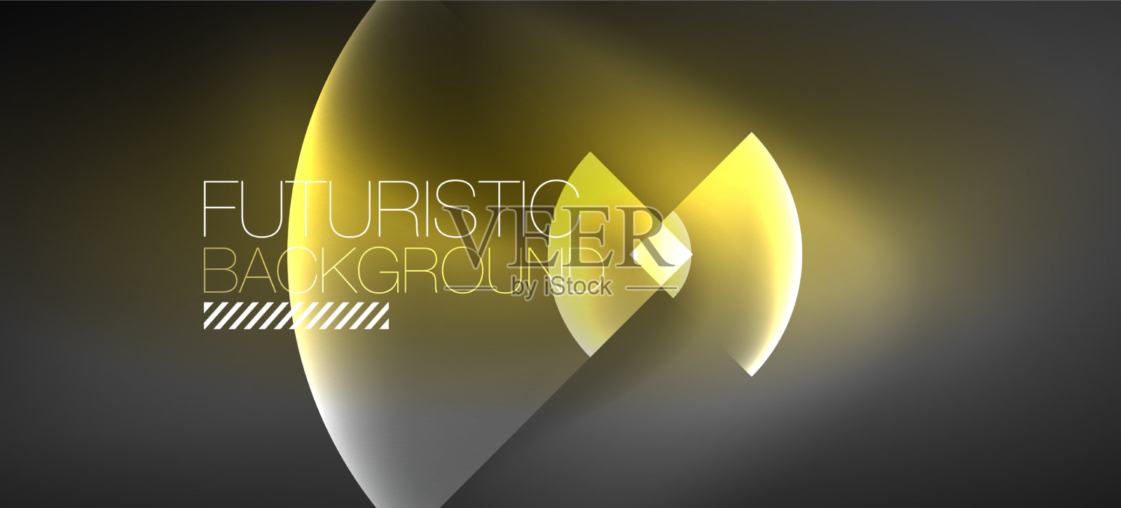 抽象的背景与霓虹灯发光插画图片素材