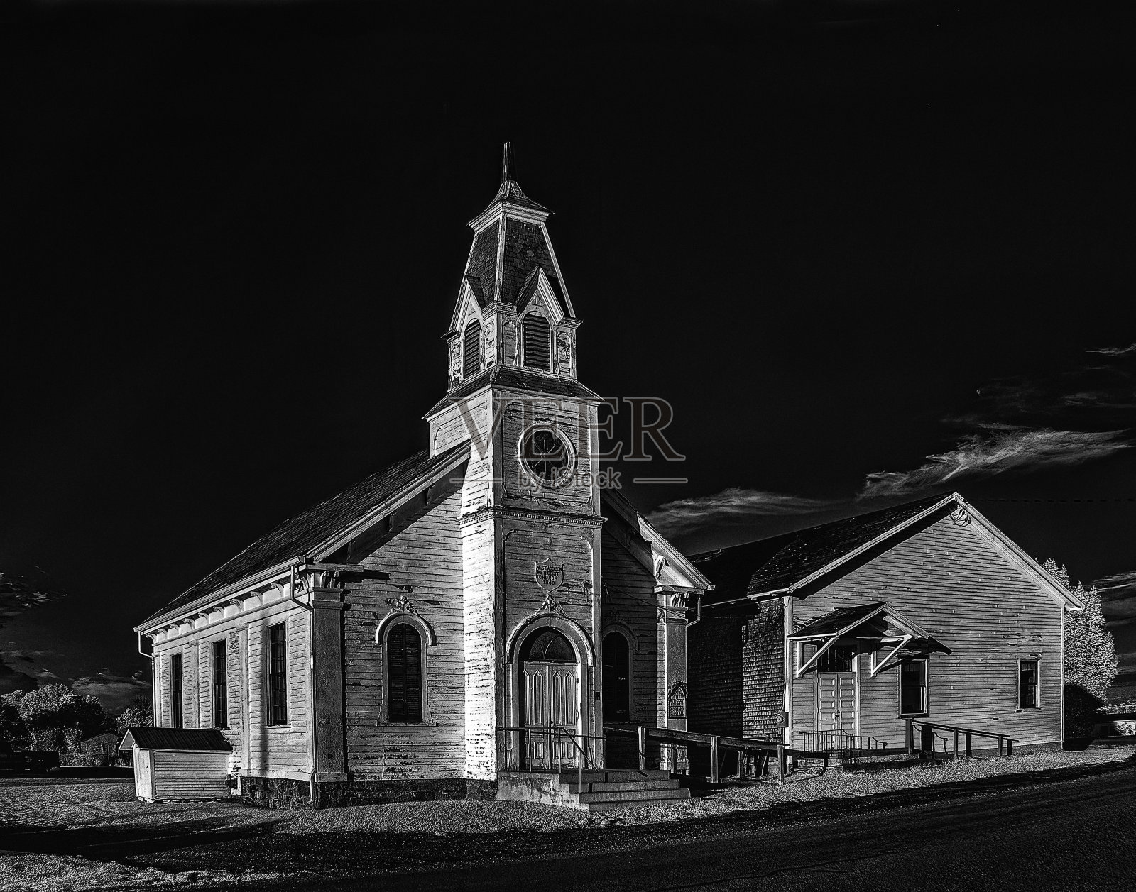 西艾迪生卫理公会教堂照片摄影图片