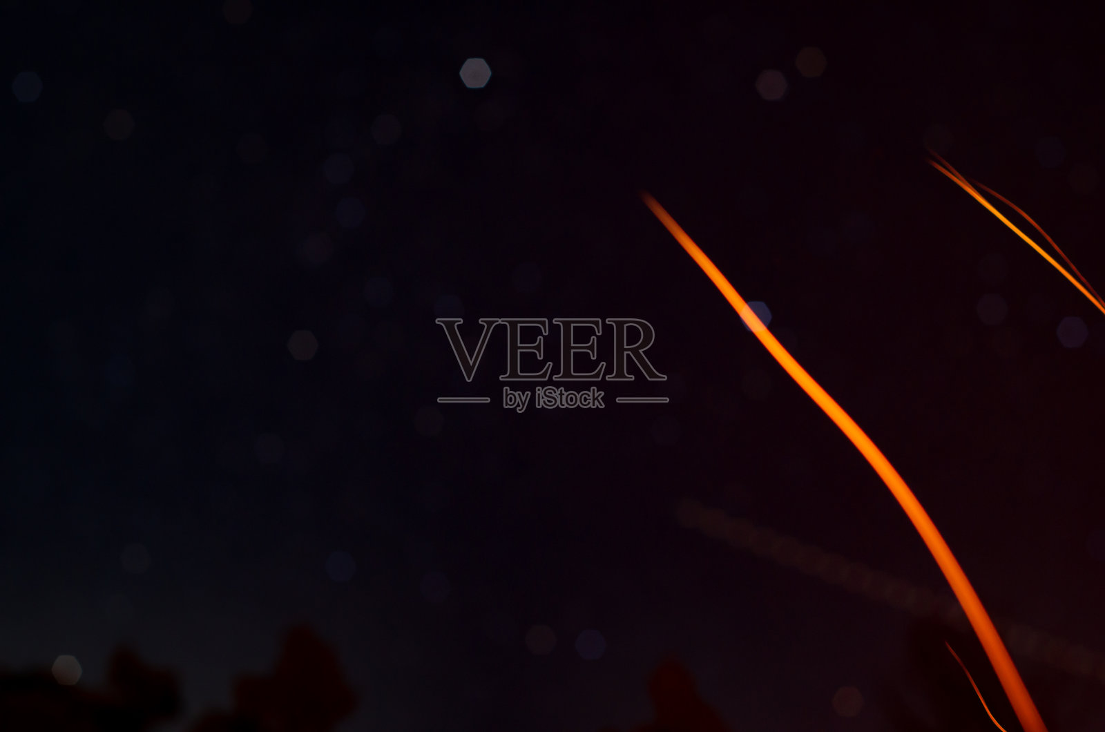 余烬漫天照片摄影图片