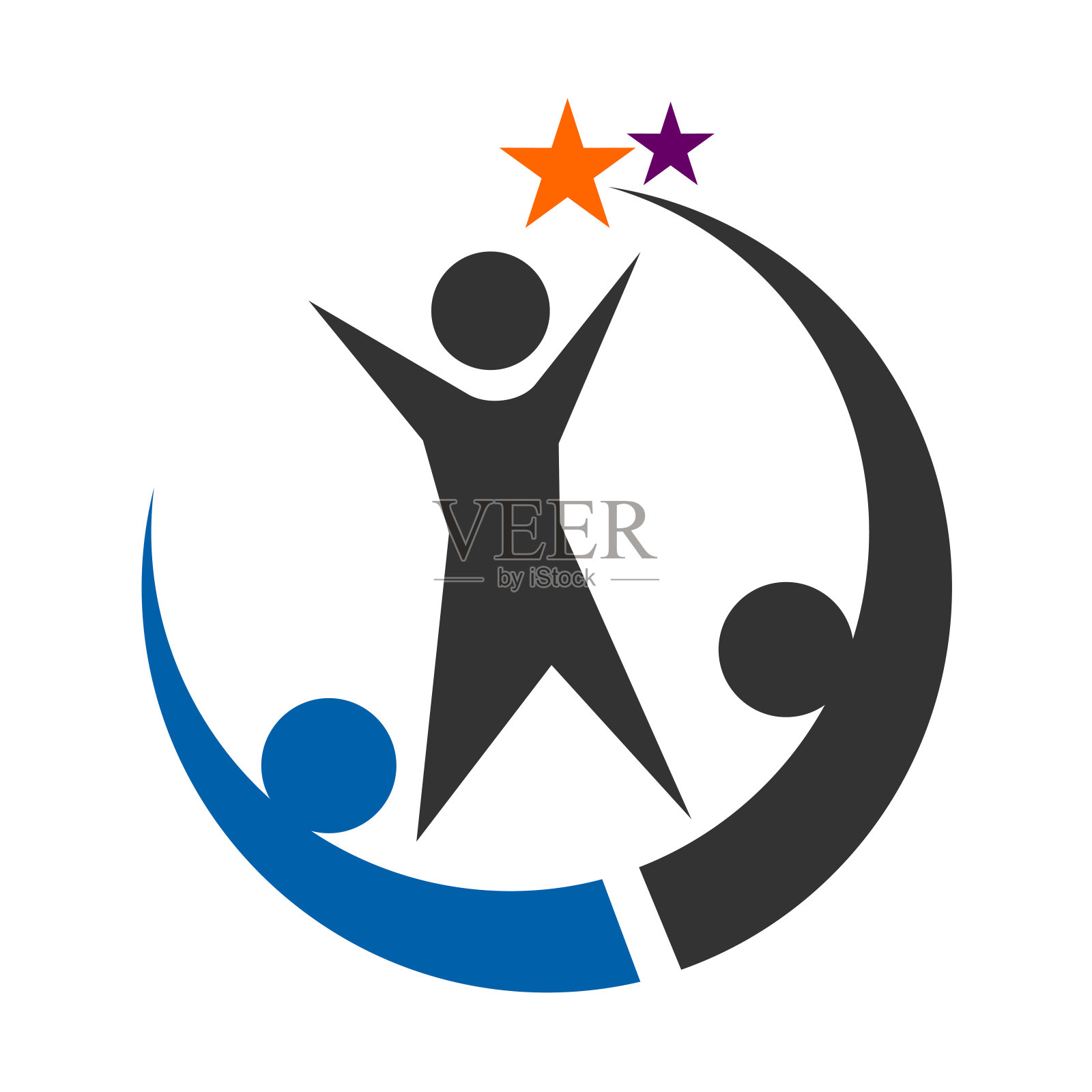 社区标志模板图标插图品牌标识插画图片素材