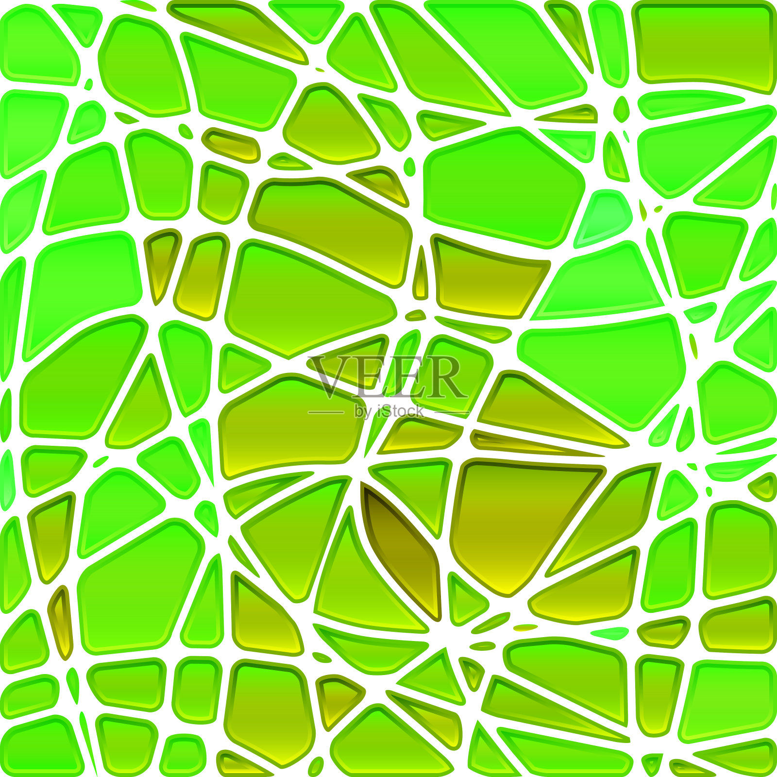 抽象矢量彩色玻璃马赛克背景插画图片素材