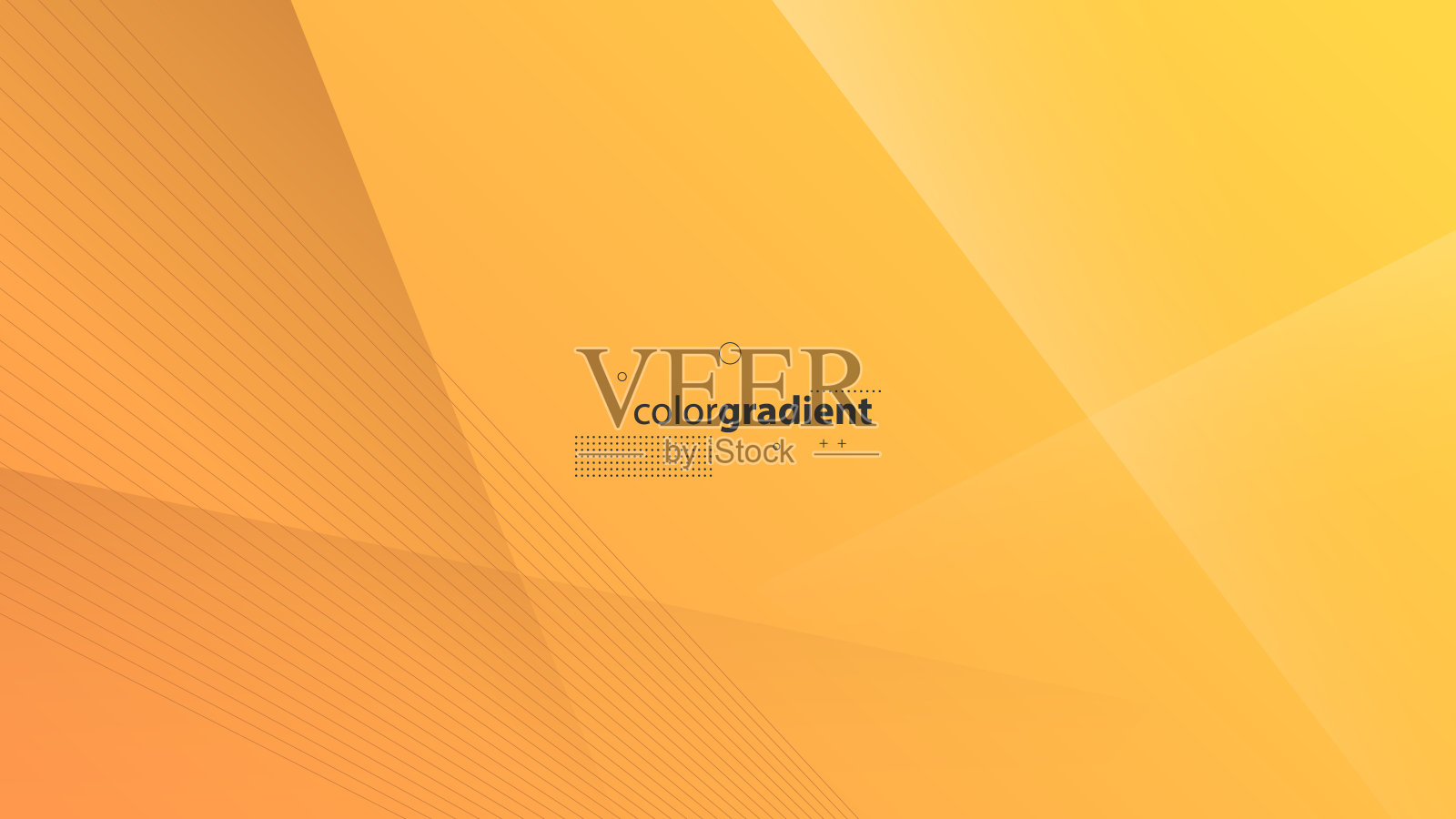 现代背景与对角线三角形运动与充满活力的橙紫色梯度颜色插画图片素材