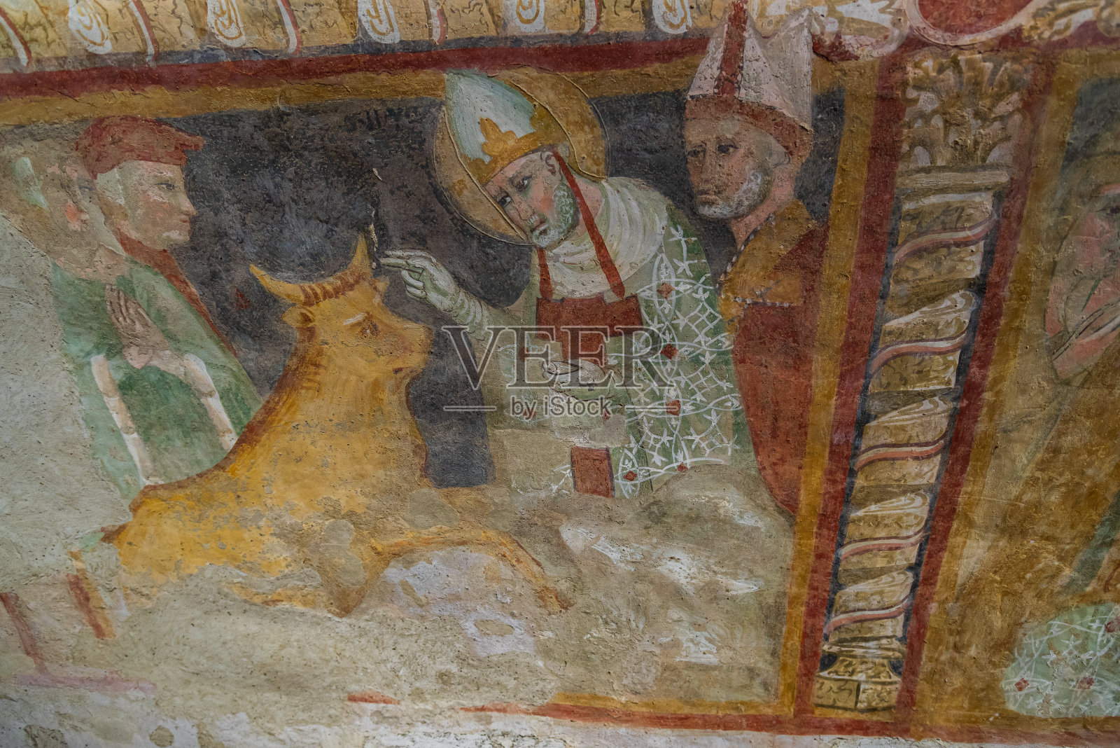 Ascoli Piceno，马奇。圣文森佐和阿纳斯塔西奥教堂照片摄影图片