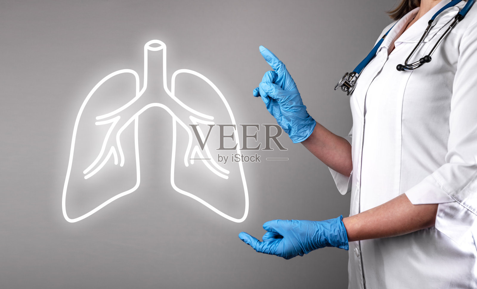 肺的健康照片摄影图片