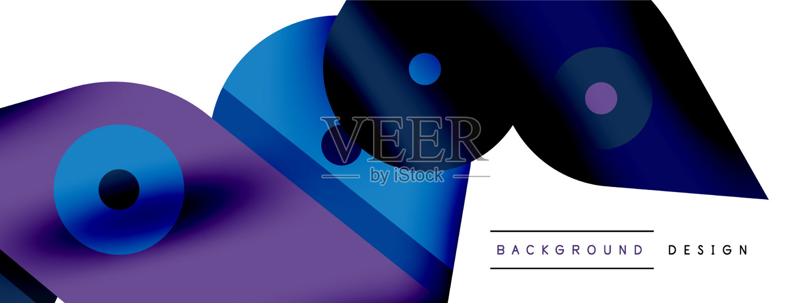 极具创意的明亮几何墙纸插画图片素材