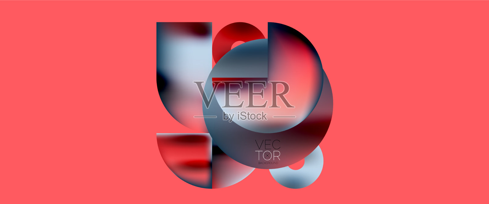 几何抽象全景壁纸背景插画图片素材