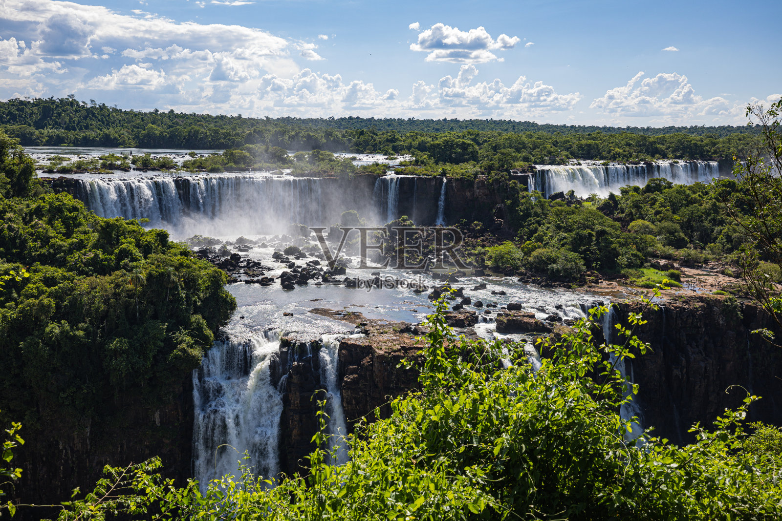 Iguaçu waterfalls照片摄影图片