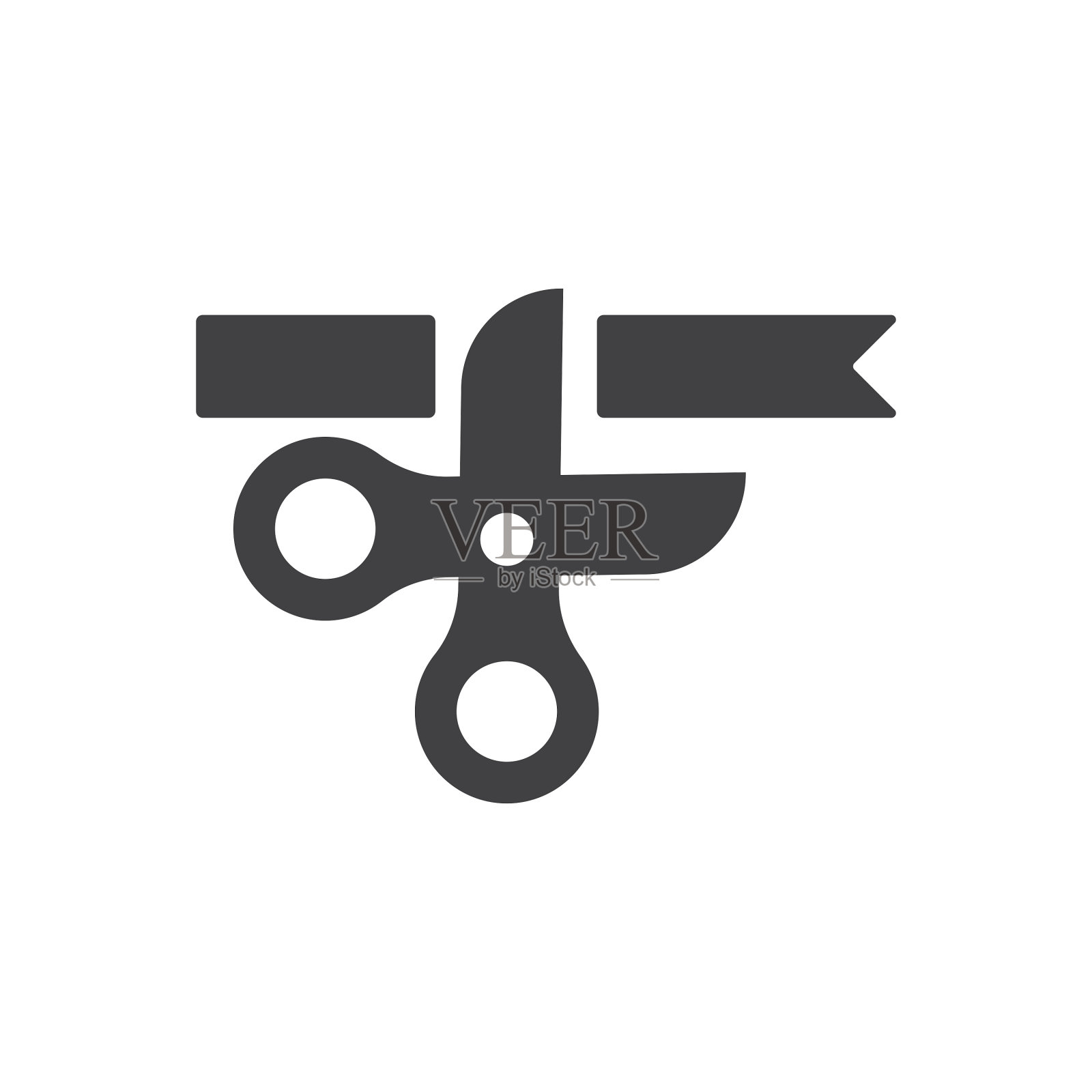 开幕式图标矢量设计。插画图片素材