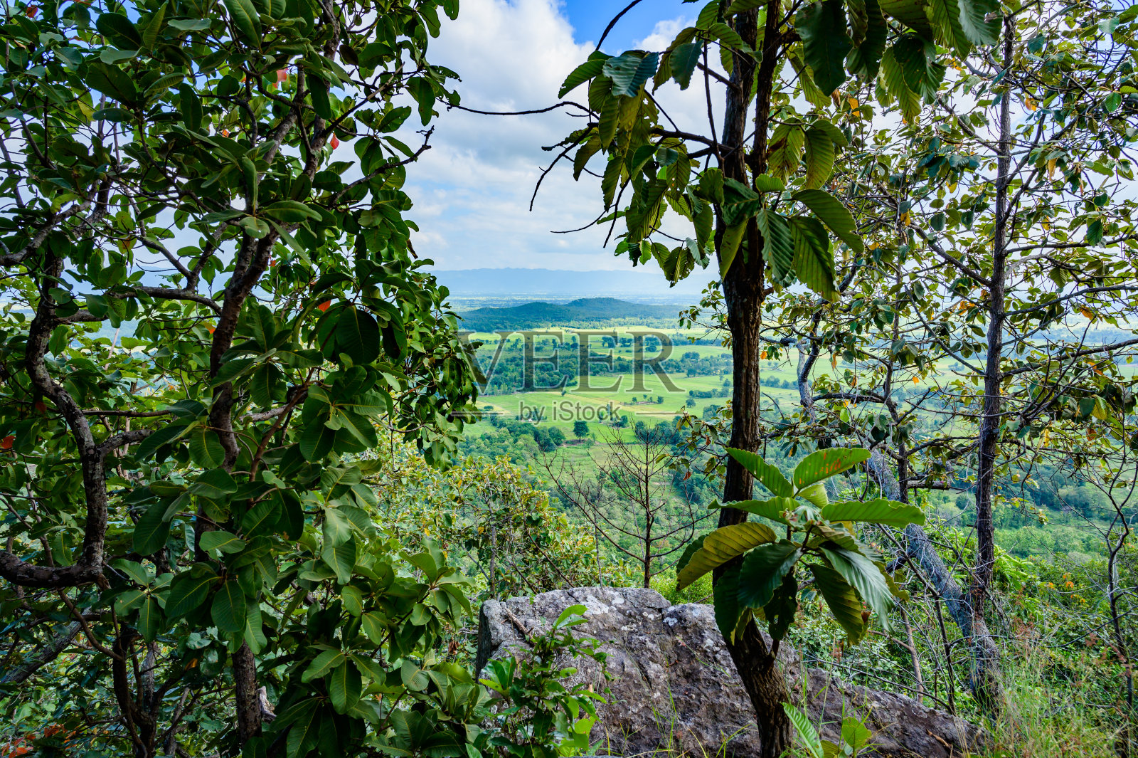 帕姚省的帕华鲁阿悬崖山景照片摄影图片