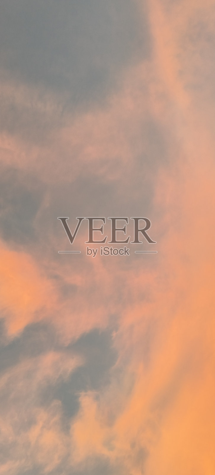 橙色多云天空照片摄影图片