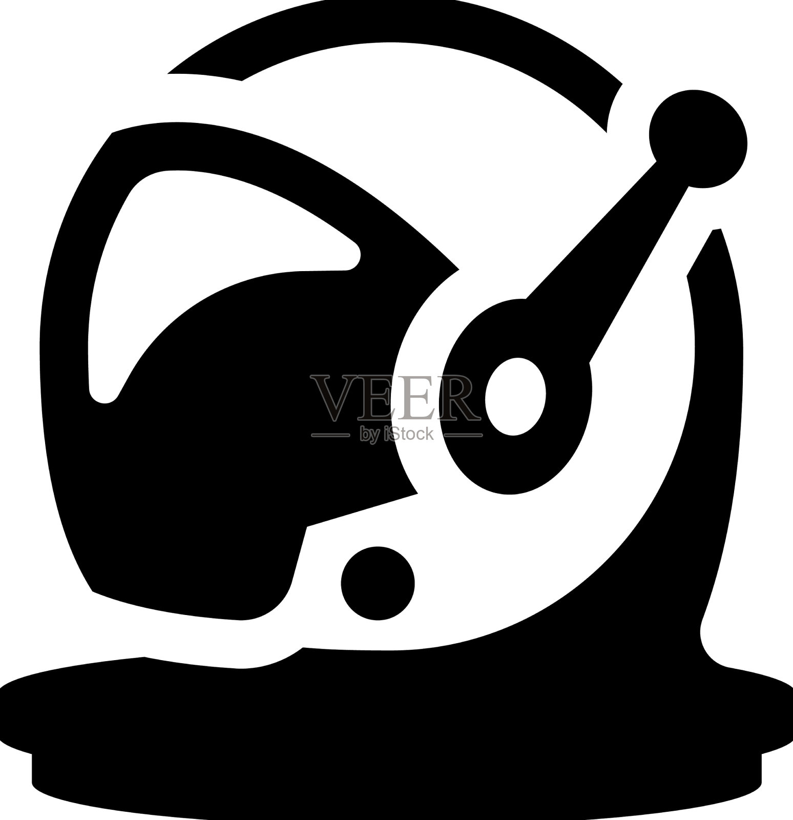 宇航员头盔图标设计元素图片